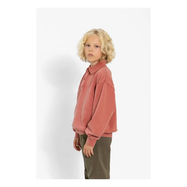 Polo Phoenix Bretzel Coton Bio | Rouge