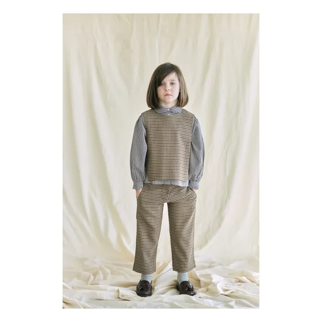 Top Carreaux | Marron
