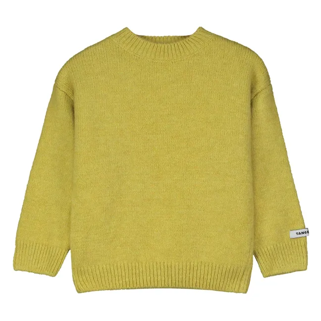 Pull Uni | Jaune moutarde