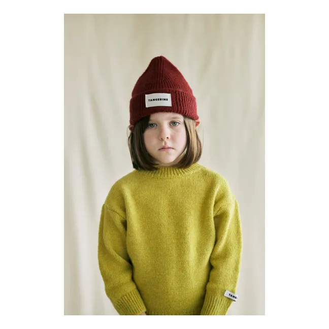 Pull Uni | Jaune moutarde