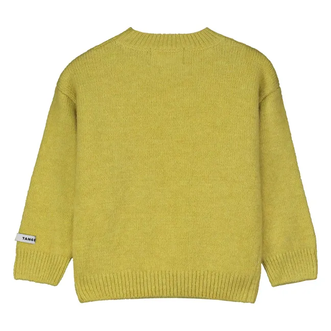 Pull Uni | Jaune moutarde