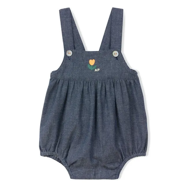 Barboteuse Denim | Bleu foncé