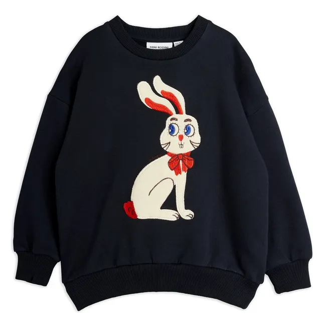 Sweat Lapin Coton Bio | Noir