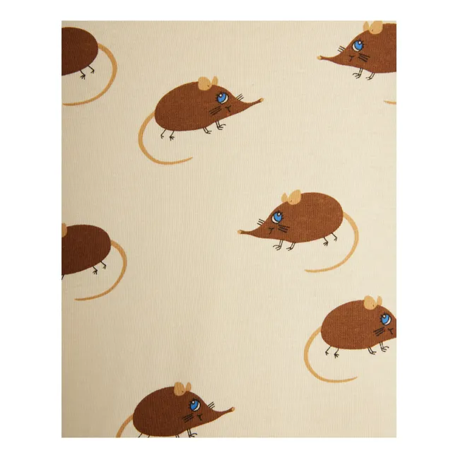 Organic cotton Mouse T-shirt | Beige