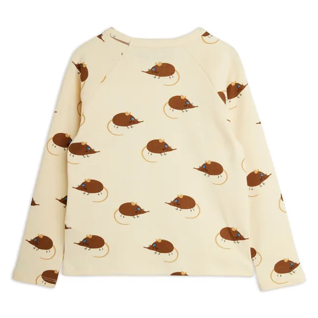 Organic cotton Mouse T-shirt | Beige