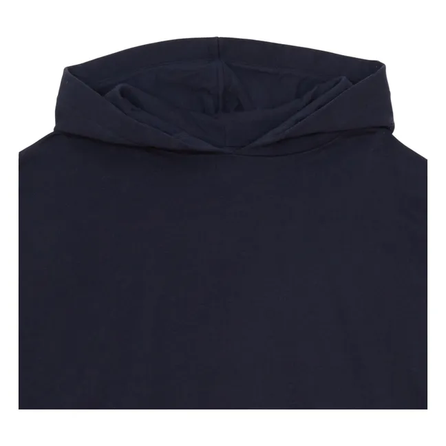 Sweat Capuche Mayflower Coton Bio | Bleu marine