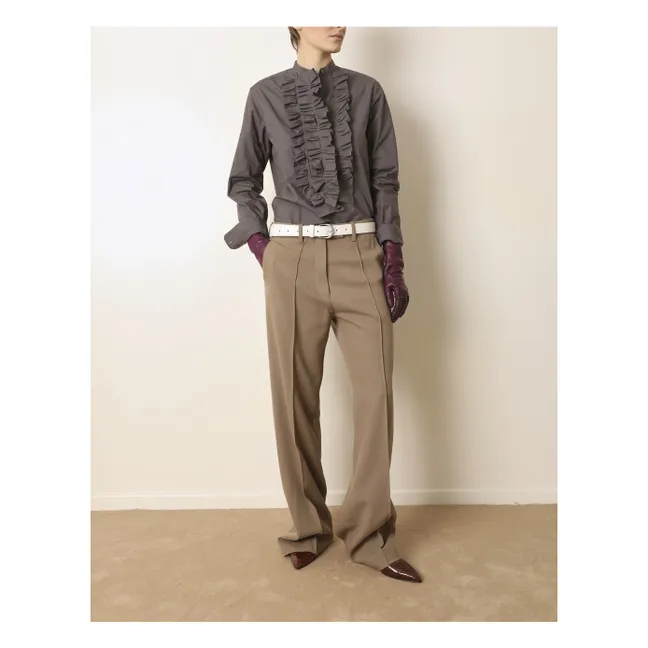 Pantalon Carabinier Laine | Camel