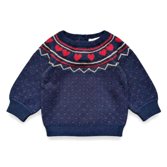 Pull Elias Pois | Bleu marine