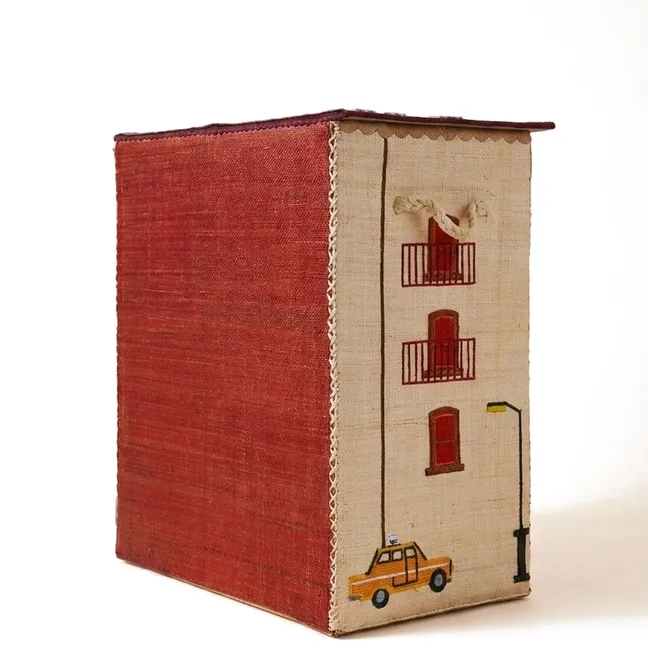New York Storage Chest | Brick red