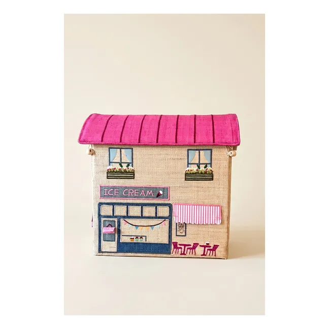 Ice Cream Storage Box | Candy pink
