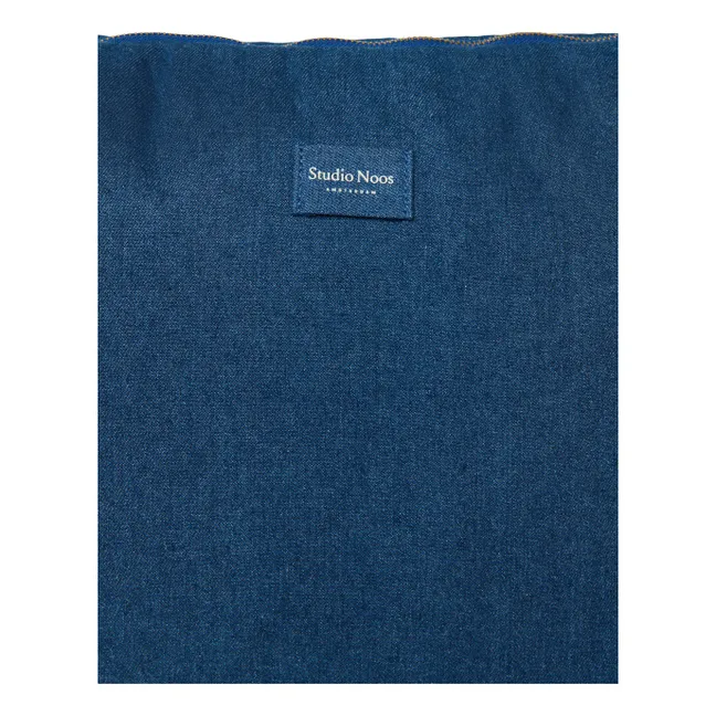 Denim diaper bag