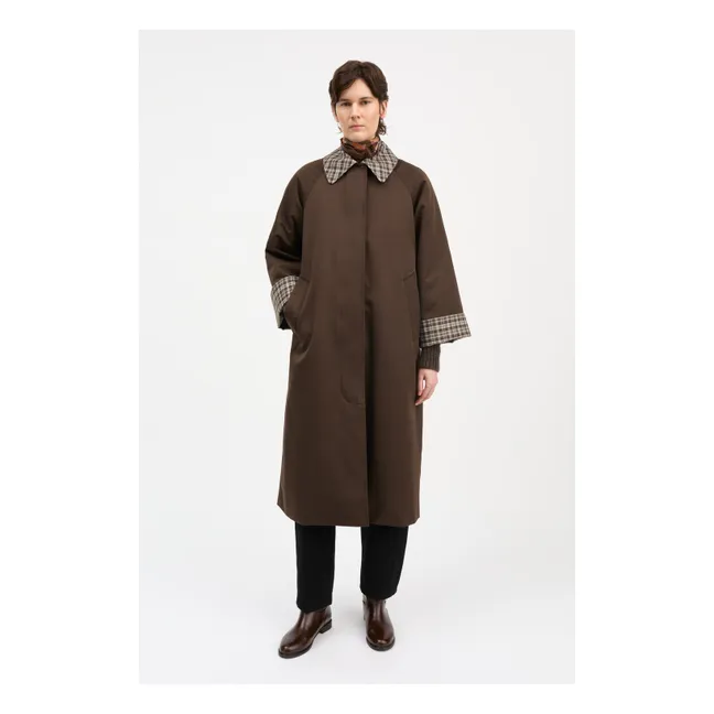 Veste Gaby Coton Bio | Marron