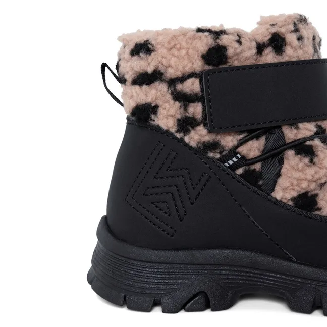 Boots Aliza Léopard | Marron