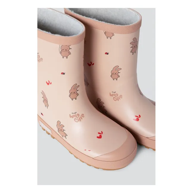 Bottes de Pluie Mason Lapins | Rose