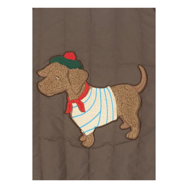 Veste Bomber Juno Chien | Brun