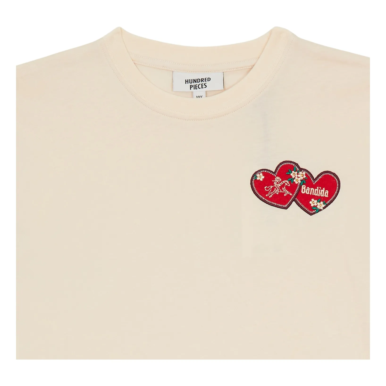 T-shirt Luna Bandida Heart | Crème- Image produit n°3