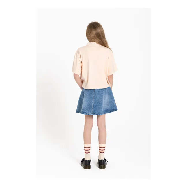 Polo Bristol Coton Bio | Rose pêche