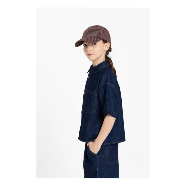 Harper Denim Shirt | Dark Blue