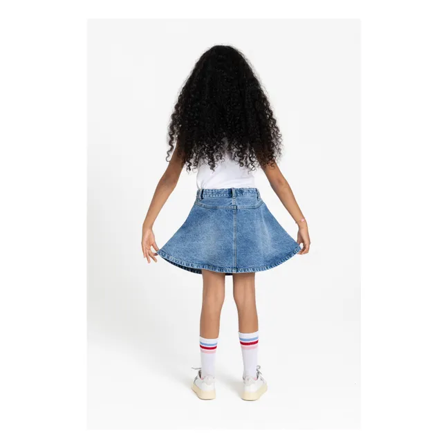 Denim Joplin skirt | Blue