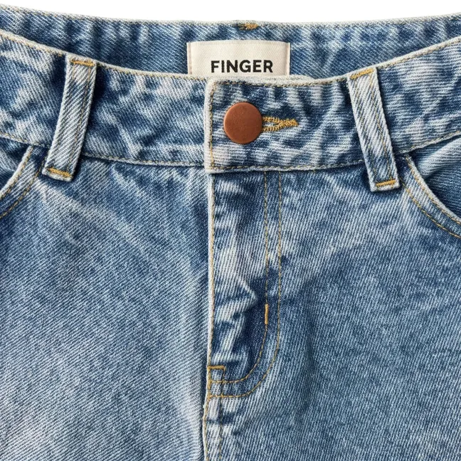 Denim Joplin skirt | Blue