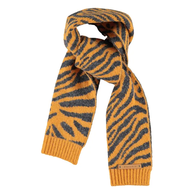 Echarpe Zèbre | Orange