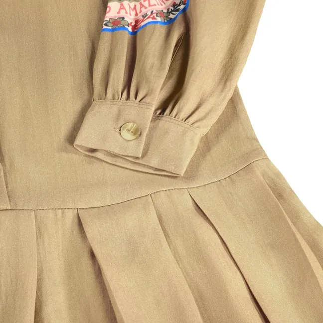 Robe Chemise Smiley Carrie | Camel