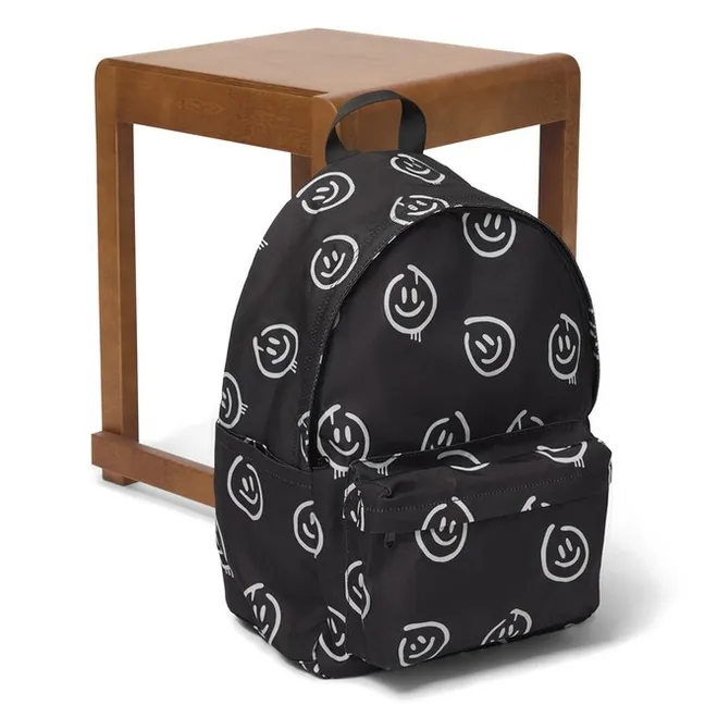 Sac à Dos Moi Smiley Fibres Recyclées | Noir