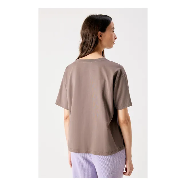 T-shirt Fizvalley Coton | Cendre