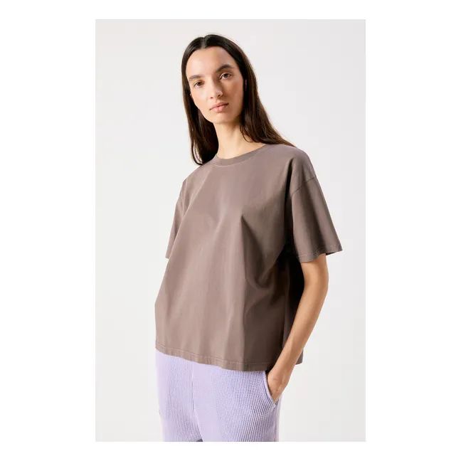 T-shirt Fizvalley Coton | Cendre