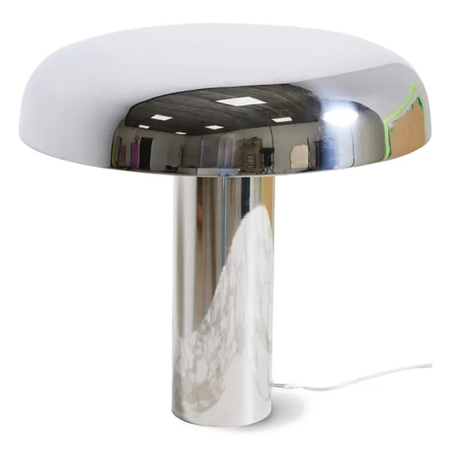 Lampe à poser Mushroom | Chromé