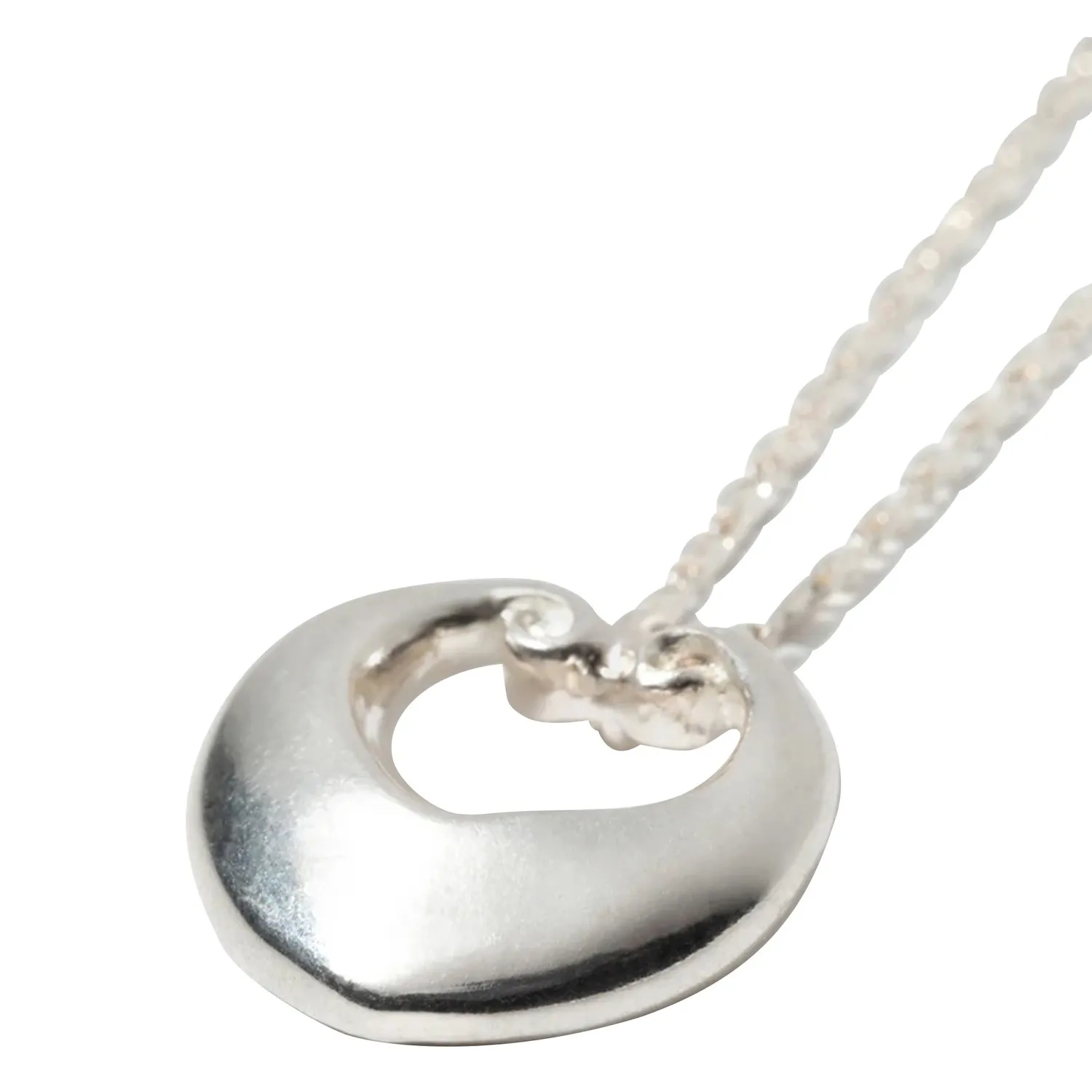 Collier Les Volutes | Argenté- Image produit n°3