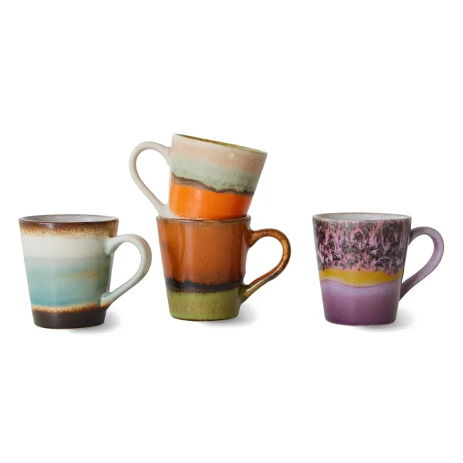Tasses en grès - Set de 4