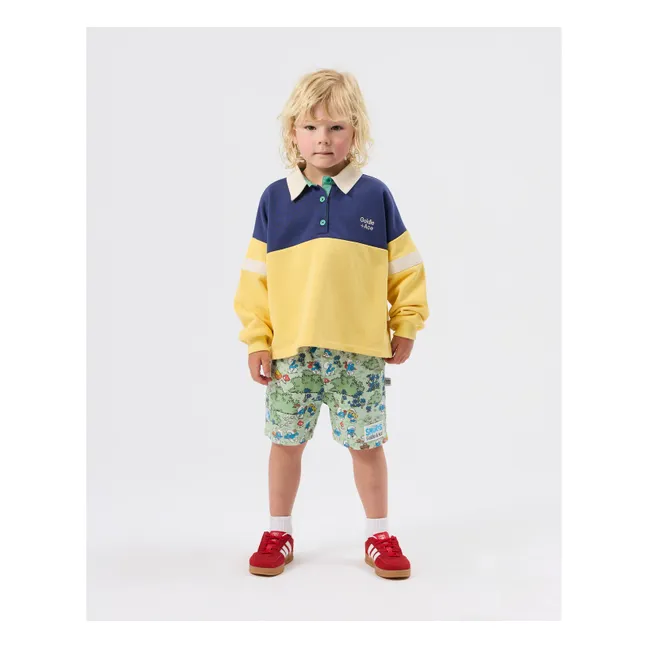 Polo - Goldie + Ace x Schtroumpfs | Yellow