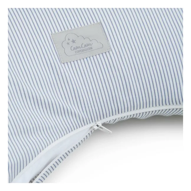 Stripes nursing pillow | Blue