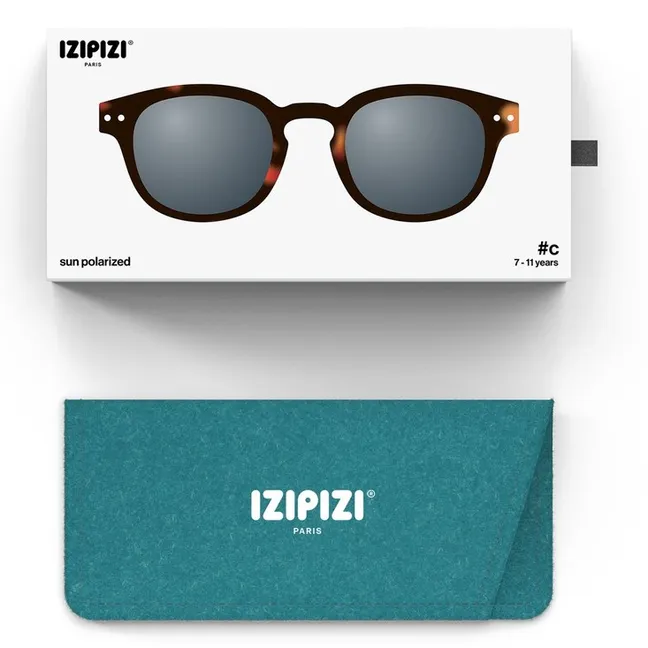 Lunettes de Soleil #C Junior Tortoise | Brun