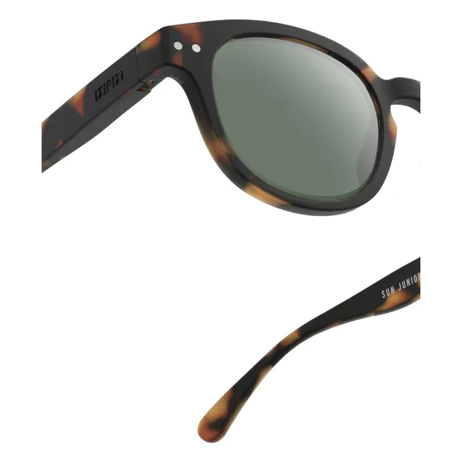 Lunettes de Soleil #C Junior Tortoise | Brun