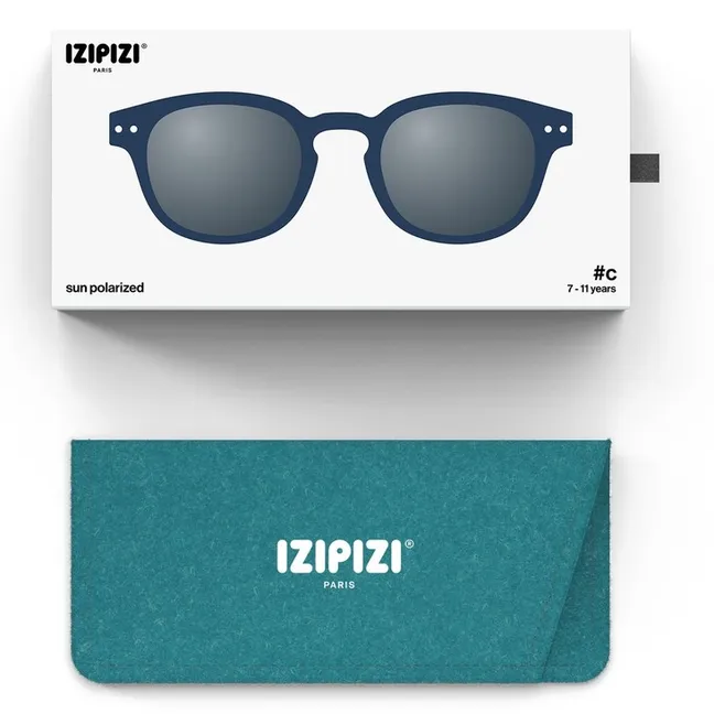 Lunettes de Soleil #C Junior | Bleu marine