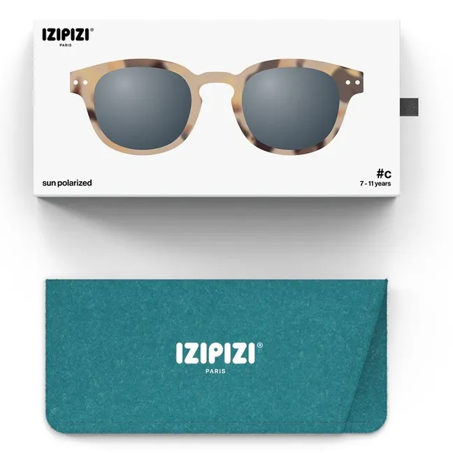 Lunettes de Soleil #C Junior Tortoise | Beige