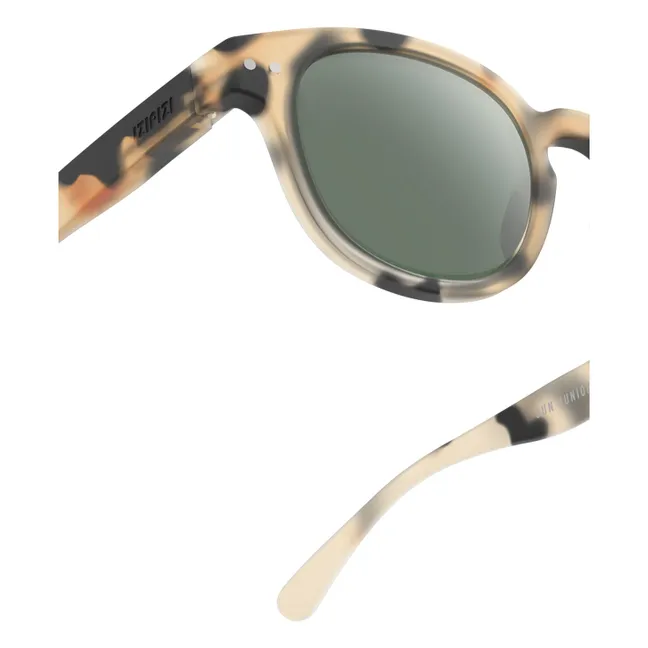 Lunettes de Soleil #C Junior Tortoise | Beige
