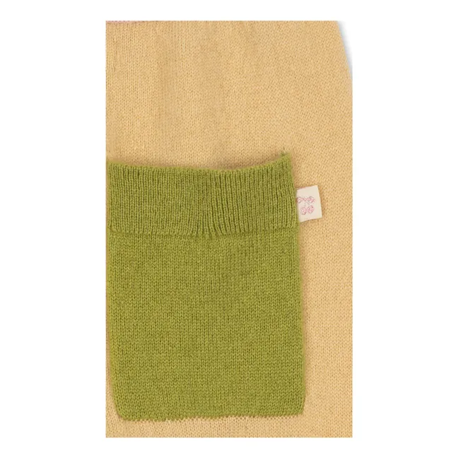 Pantalon Colletti Laine | Jaune