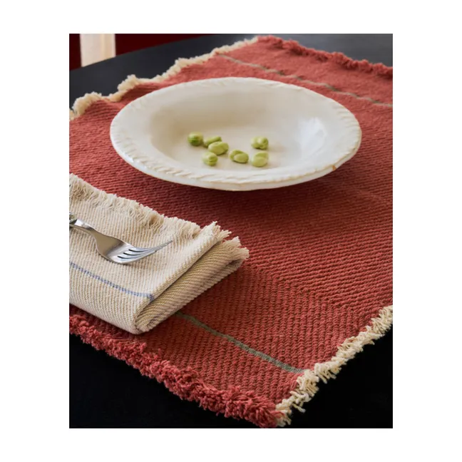 Sets de table Twill - Set de 2 | Terracotta