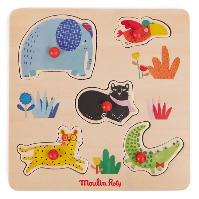 Animal Stacking Puzzle - Les Toupitis