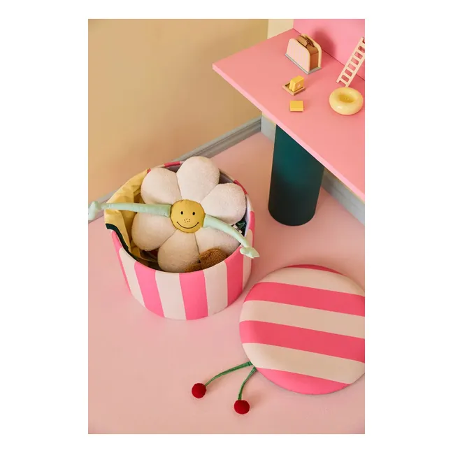 Pouf avec rangement Circus | Rose
