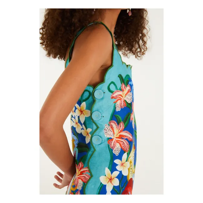 Robe Garden Of Life Lin | Bleu