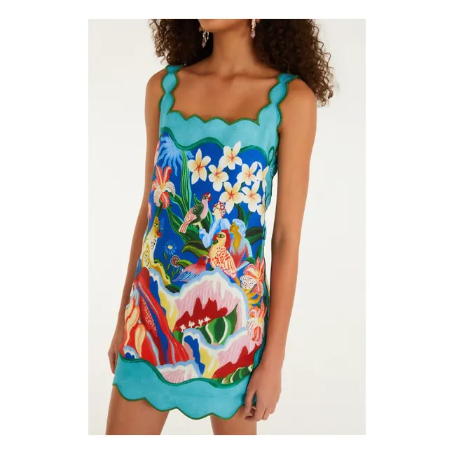 Robe Garden Of Life Lin | Bleu