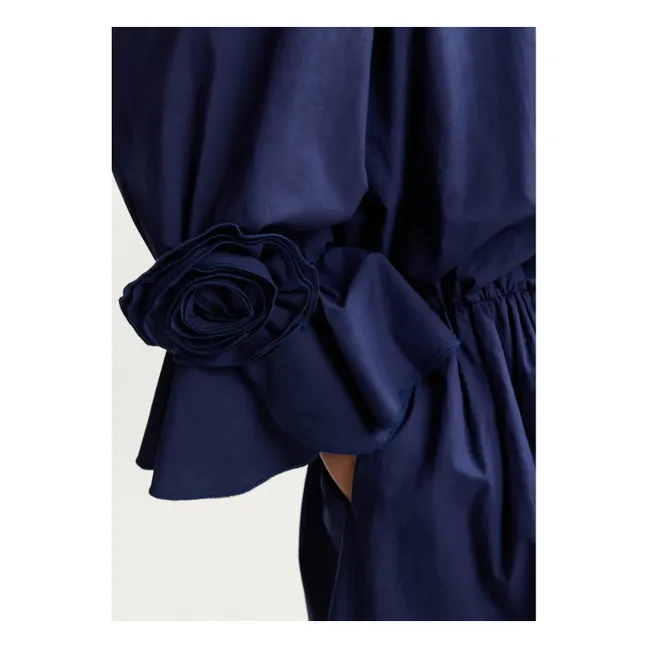 Robe Jegan Coton | Bleu