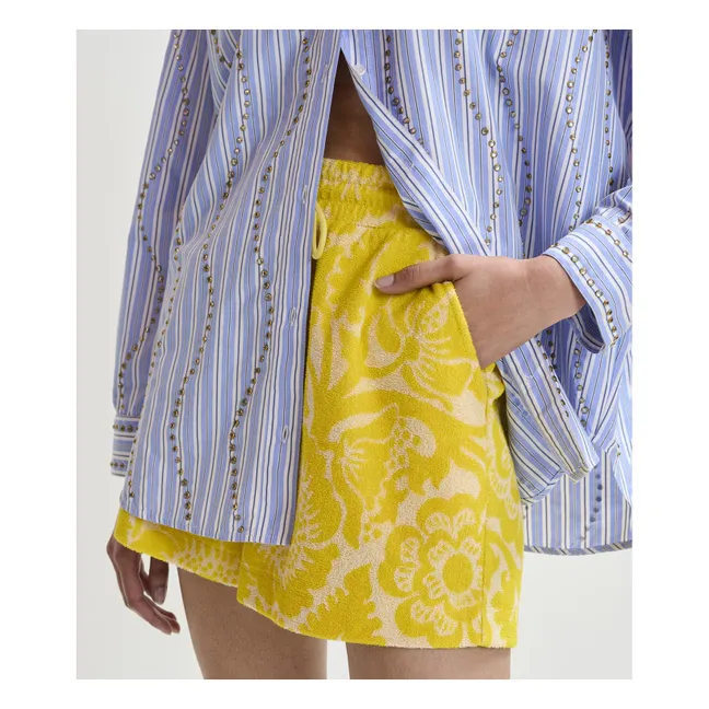 Short Jorton Eponge | Jaune citron