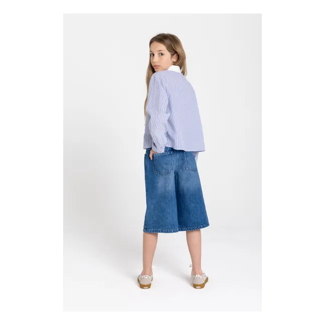 Denim Bermuda Russel | Denim blue