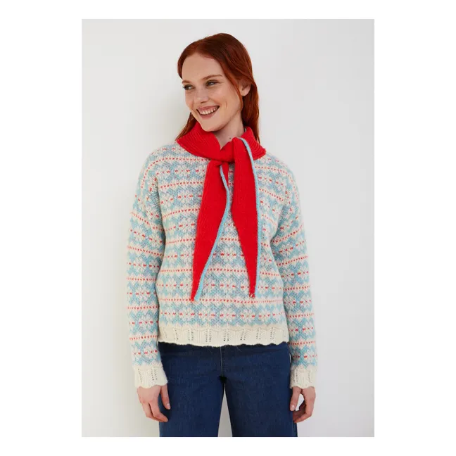 Pull Cowboy Laine | Rouge