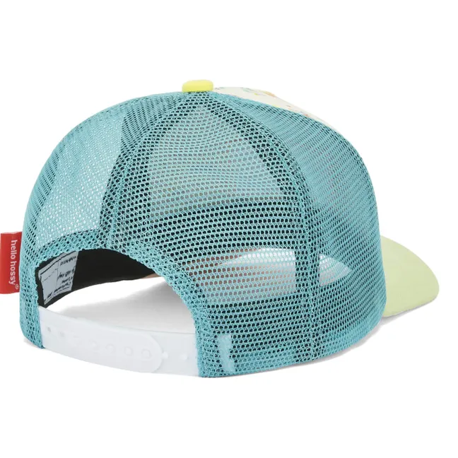 Casquette Visière Courbée Trucker Miami Beach Fibres Recyclées | Beige
